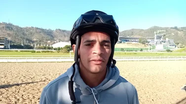Larry Mejías busca repetir el triunfo este domingo con este caballo (+Video)
