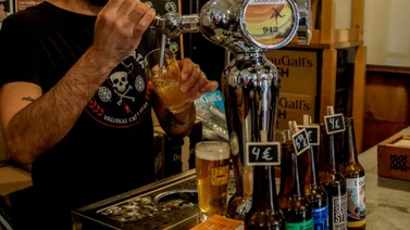 El impresionante momento que vivió un trabajador de una cervecería en Minnesota