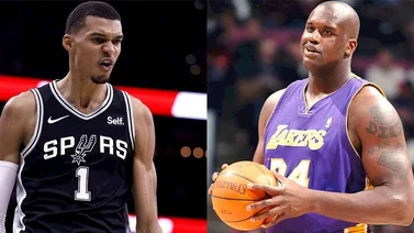 NBA: ¡Modo leyenda! Víctor Wembanyama vuelve a igualar a Shaquille O'Neal con increíble récord