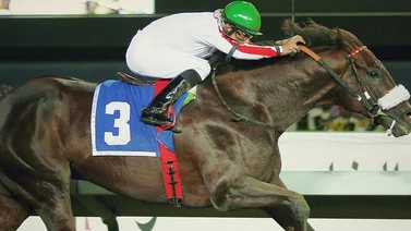 Jockey colombiano gana la primera carrera de este viernes de la Saudi Cup