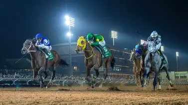 Junior Alvarado gana la carrera más millonaria del mundo con Senor Buscador Junior Alvarado gana la carrera más millonaria del mundo con Senor Buscador