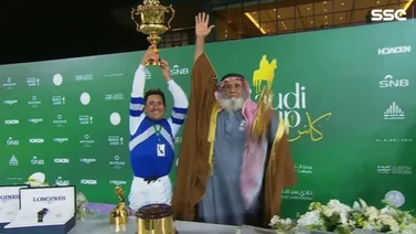 Conoce cuánto ganó Junior Alvarado con su triunfo en la Saudi Cup 