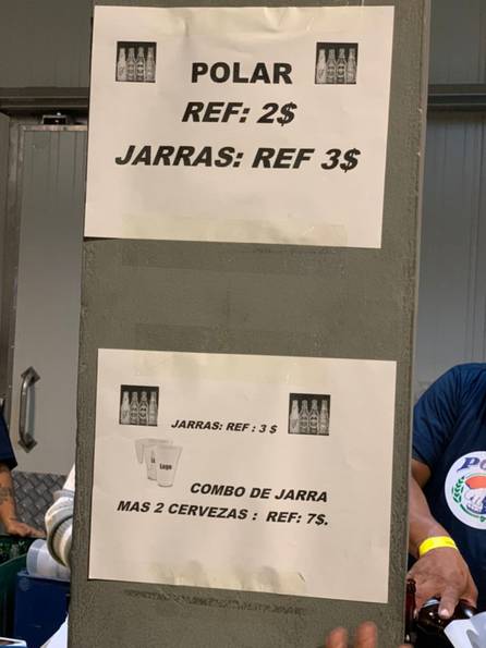 Así están los precios de la comida y bebida en el concierto de Maluma (+Foto)