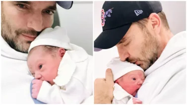 Los primeros días de Julián Gil con su bebé se han robado toda la atención en las redes sociales