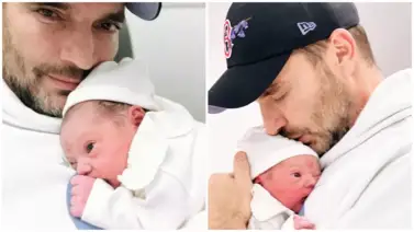 Los primeros días de Julián Gil con su bebé se han robado toda la atención en las redes sociales Los primeros días de Julián Gil con su bebé se han robado toda la atención en las redes sociales