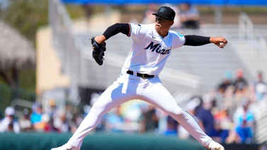 MLB: Así fue la actuación de Jesús Luzardo en su debut en Spring Training