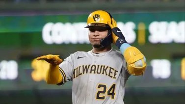 MLB: ¡Contundente! así fue el primer cuadrangular del año para William Contreras (+video)
