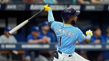 MLB: ¡Poder latino! Junior Caminero se hace notar en el Spring Training con un gran batazo (+Video)