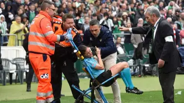Así fue el fuerte golpe que sufrió una linier española con una cámara de televisión (+Video) Así fue el fuerte golpe que sufrió una linier española con una cámara de televisión (+Video)