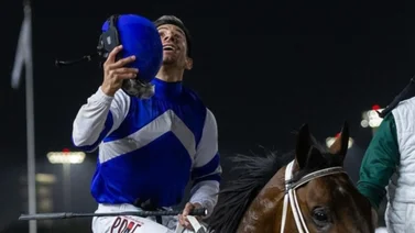No te pierdas lo que dijo en exclusiva Junior Alvarado sobre su participación en la Dubai World Cup