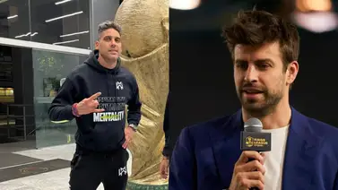 Gabriel Cichero se las canta a Gerard Piqué en Kings League Américas Gabriel Cichero se las canta a Gerard Piqué en Kings League Américas