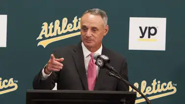 MLB: ¿Sólido? Rob Manfred se pronuncia sobre el estira y encoge de los Atléticos hacia Las Vegas (+Declaraciones) MLB: ¿Sólido? Rob Manfred se pronuncia sobre el estira y encoge de los Atléticos hacia Las Vegas (+Declaraciones)