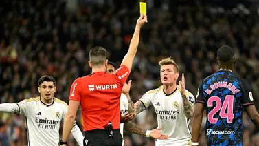 ¡Reventó! Así fue la insólita reacción de Toni Kroos contra el árbitro del Madrid-Sevilla ¡Reventó! Así fue la insólita reacción de Toni Kroos contra el árbitro del Madrid-Sevilla