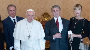 Sylvester Stallone el icónico “Rocky” recuerda divertido momento junto al papa Francisco 