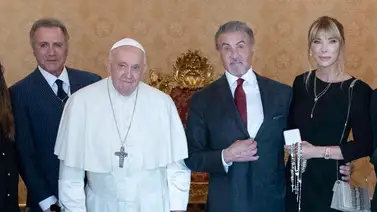 Sylvester Stallone el icónico “Rocky” recuerda divertido momento junto al papa Francisco  Sylvester Stallone el icónico “Rocky” recuerda divertido momento junto al papa Francisco