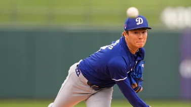 MLB: Así se ve la curva de Yoshinobu Yamamoto de la perspectiva del bateador (+Video)