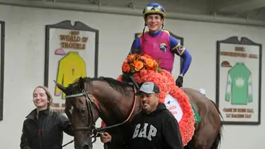 Junior Alvarado monta de nuevo a la campeona dosañera este sábado Junior Alvarado monta de nuevo a la campeona dosañera este sábado