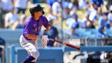 MLB: ¡Qué batazo! Ezequiel Tovar saca todo su poder en el Spring Training (+Video)