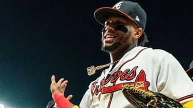MLB: ¡Fenómeno! Disfrute de este sensacional disparo de Ronald Acuña Jr. (+Video)
