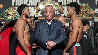 Se calienta la duelo entre David Benavidez y David Morrell 