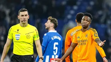 Esto le dijo el colegiado a Vinicius tras anular su gol frente al Espanyol Esto le dijo el colegiado a Vinicius tras anular su gol frente al Espanyol