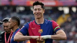 Robert Lewandowski alcanza un top 3 histórico al marcar su gol 60 en LaLiga