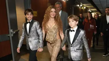 Hijos de Shakira expresan su orgullo por su presentación en los Premios Grammy Hijos de Shakira expresan su orgullo por su presentación en los Premios Grammy