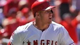 MLB: Estos serían los números de Mike Trout en la 2025, según Fangraphs