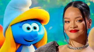 Rihanna vuelve al cine con “Los Pitufos” Rihanna vuelve al cine con “Los Pitufos”