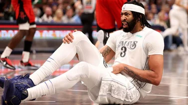 NBA: ¡Buenas noticias para Dallas! Este sería el diagnóstico de la lesión de Anthony Davis en su debut con Mavericks