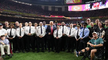 NFL: Trump llega al Super Bowl y reescribe la historia de Estados Unidos (+Video)