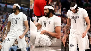 NBA: ¡Ya empezó! Este es el tiempo de ausencia de Anthony Davis tras lesionarse en su debut con Dallas