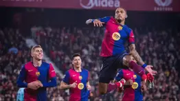 Raphinha mantiene esta estadística en la temporada que lo colocan como el segundo mejor de las 5 grandes ligas 