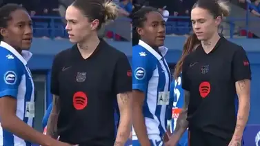 Estrella del Barcelona envuelta en polémica por tocar en sus partes íntimas a una rival Estrella del Barcelona envuelta en polémica por tocar en sus partes íntimas a una rival