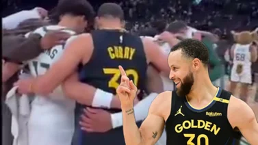 NBA: ¡Insólito! Stephen Curry se cambia de equipo en pleno partido (+video)