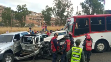 Accidente múltiple en Tazón (+Vídeo) 