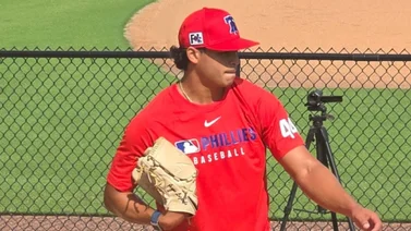MLB: Jesús Luzardo ya lanza fuego con los Filis de Filadelfia (+Video)