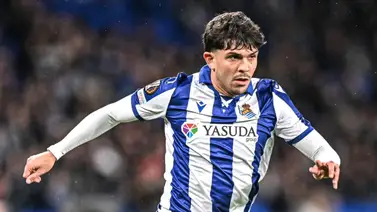 ¡Imparable! Jon Aramburu entre los mejores jugadores de la Real Sociedad en la Europa League ¡Imparable! Jon Aramburu entre los mejores jugadores de la Real Sociedad en la Europa League