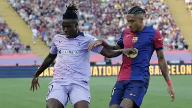 Raphinha supera ampliamente a Nico Williams y enciende el debate en Barcelona (+Datos) Raphinha supera ampliamente a Nico Williams y enciende el debate en Barcelona (+Datos)