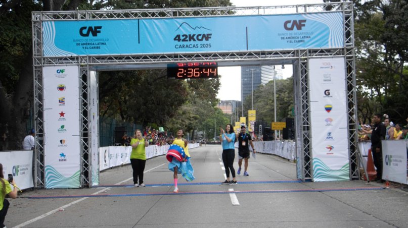 Maratón CAF 2025: Estos fueron los ganadores del evento 