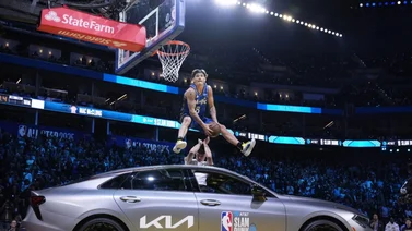 NBA: Mac McClung con un gran gesto tras ganar su tercer concurso de clavadas