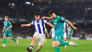 Jon Aramburu queda a deber en cruce entre Real Sociedad y Real Betis Jon Aramburu queda a deber en cruce entre Real Sociedad y Real Betis