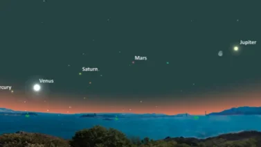 7 planetas se alinean el 28 de febrero de 2025: Cómo ver el "Gran desfile de planetas"