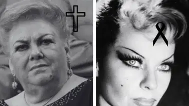 Paquita la del Barrio y la Tongolele: la última fotografía juntas de las diosas de México Paquita la del Barrio y la Tongolele: la última fotografía juntas de las diosas de México