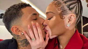 Winnie Harlow y el jugador de la NBA Kyle Kuzma se comprometen