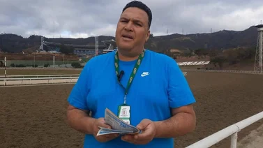 Un vistazo a Gabriel Márquez quien es el entrenador clave en la reunión 6 de carreras en La Rinconada (+Video)