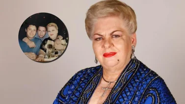 Hijos de Paquita la del Barrio alejados durante el funeral ¿Disputa por la herencia?