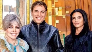 El regalo de bodas de Verónica Castro para su hijo Cristian y Mariela Sánchez