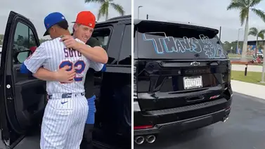 Mets de Nueva York: cuánto gastó Juan Soto en la camioneta de lujo que le regaló a Brett Baty (+Video) Mets de Nueva York: cuánto gastó Juan Soto en la camioneta de lujo que le regaló a Brett Baty (+Video)