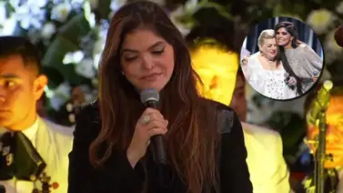 Ana Bárbara devastada en el homenaje de Paquita la del Barrio Ana Bárbara devastada en el homenaje de Paquita la del Barrio